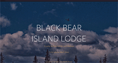 Desktop Screenshot of blackbearisland.com